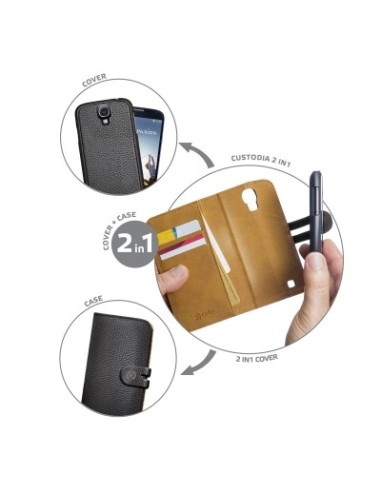 Celly AMBO290BK custodia per cellulare 12,7 cm (5") Custodia a borsellino Nero