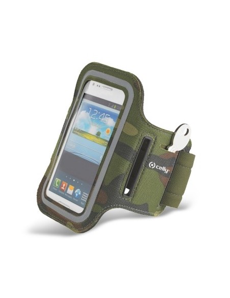 Celly ARMBAND08 custodia per cellulare Fascia da braccio Verde