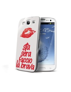 Celly CDCOVS3BR custodia per cellulare Cover Rosso, Bianco