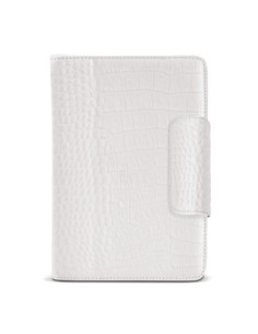 Celly CROCOWAIR2WH custodia per tablet 24,6 cm (9.7") Custodia a libro Bianco