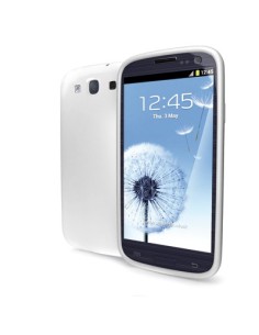 Celly GELSKIN232WH custodia per cellulare Cover Bianco