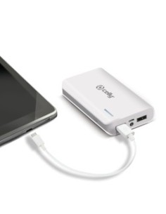 Celly Li-Ion 6000mAh Ioni di Litio Bianco