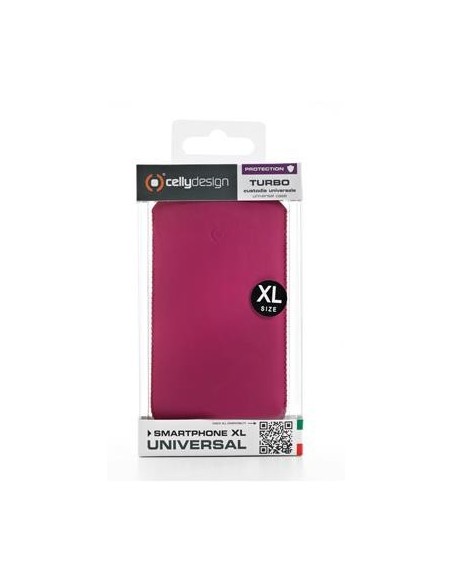 Celly TURBOXL05 custodia per cellulare Custodia a sacchetto Rosa
