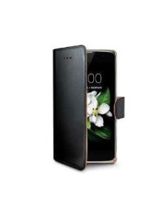 Celly Wally custodia per cellulare Custodia a libro Nero