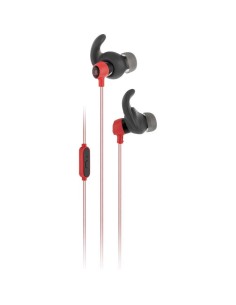 JBL Reflect Mini Auricolare Cablato In-ear Musica e Chiamate Nero, Rosso