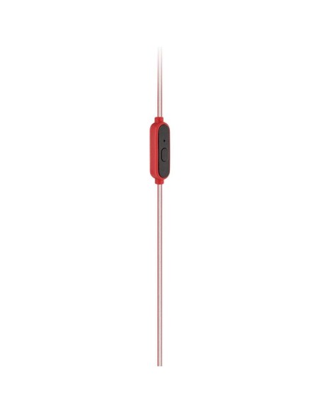 JBL Reflect Mini Auricolare Cablato In-ear Musica e Chiamate Nero, Rosso