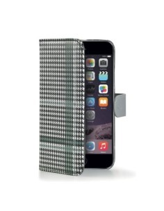 Celly Dandy custodia per cellulare Custodia a borsellino Nero, Multicolore