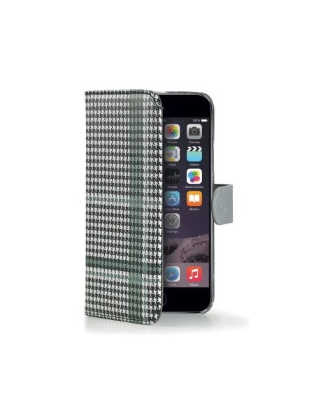 Celly Dandy custodia per cellulare Custodia a borsellino Nero, Multicolore