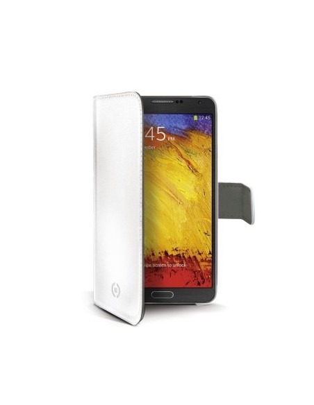 Celly WALLY366WH custodia per cellulare 14 cm (5.5") Custodia a borsellino Bianco