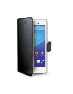Celly WALLY custodia per cellulare Custodia a libro Nero