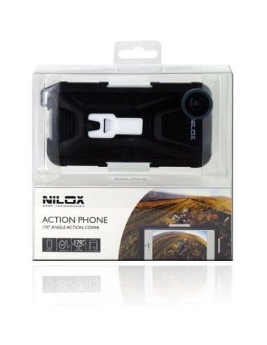 Nilox Action Phone custodia per cellulare Cover Nero, Bianco