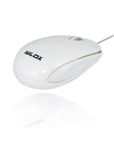Nilox MT20 mouse Viaggio Ambidestro USB tipo A Ottico 1000 DPI