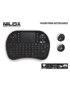 Nilox NXTMZ46201 tastiera TV Bluetooth QWERTY Italiano Nero