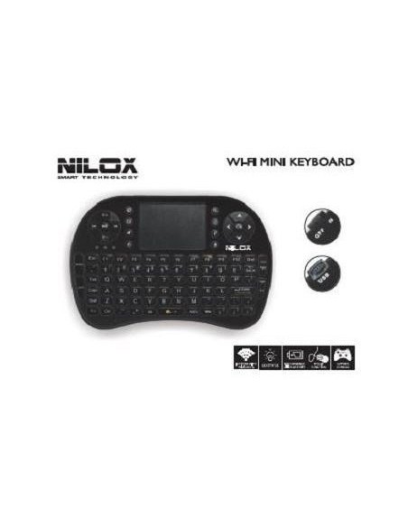 Nilox NXTMZ46201 tastiera TV Bluetooth QWERTY Italiano Nero