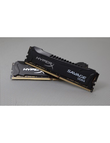 HyperX Savage Memory Black 32GB DDR4 2666MHz Kit memoria 2 x 16 GB