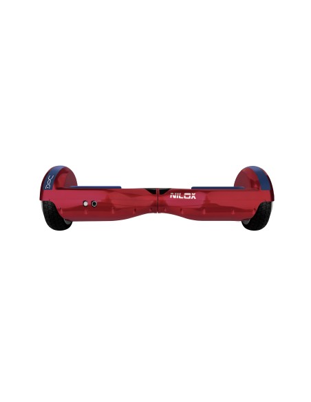 Nilox DOC Plus hoverboard Monopattino autobilanciante 10 km h 4300 mAh Blu, Rosso