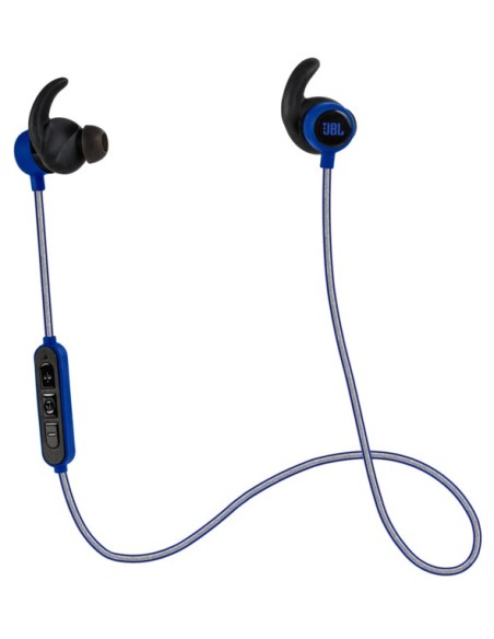 JBL Reflect Mini BT Auricolare Wireless Passanuca Musica e Chiamate Bluetooth Nero, Blu