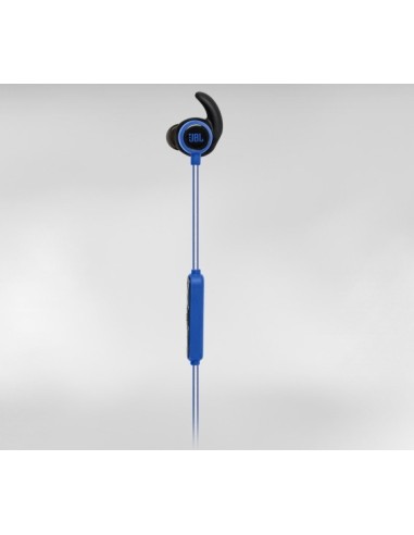 JBL Reflect Mini BT Auricolare Wireless Passanuca Musica e Chiamate Bluetooth Nero, Blu