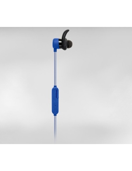 JBL Reflect Mini BT Auricolare Wireless Passanuca Musica e Chiamate Bluetooth Nero, Blu