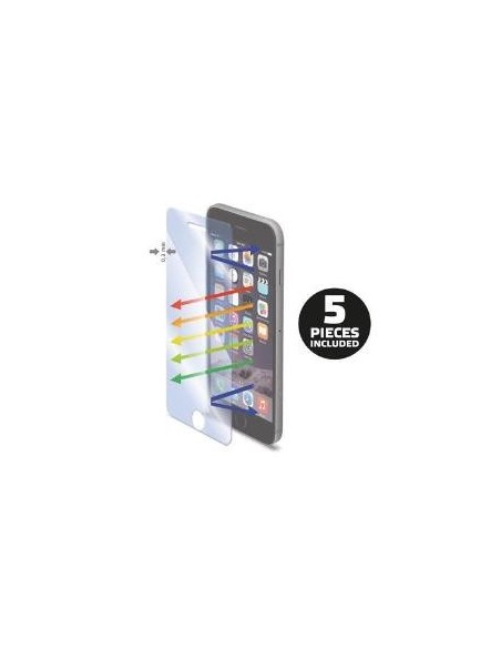 Celly GLASSPACK600 protezione per lo schermo e il retro dei telefoni cellulari Apple 5 pz