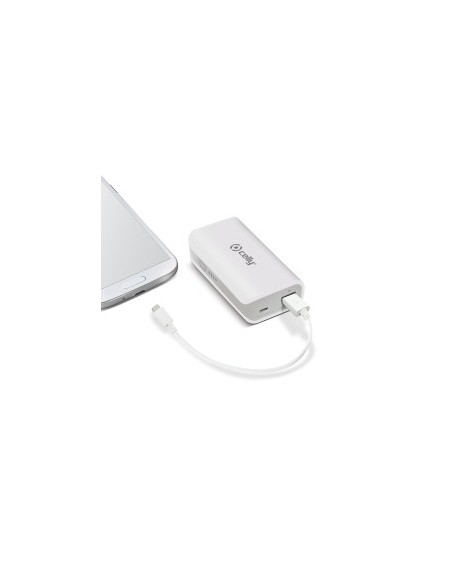 Celly Li-Ion 4000mAh Ioni di Litio Bianco