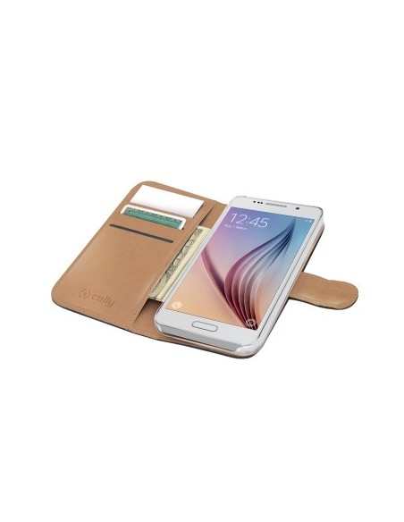 Celly WALLY490 custodia per cellulare Custodia a borsellino Nero