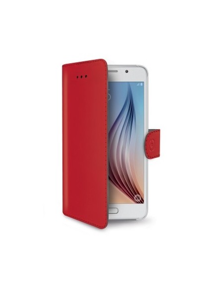 Celly WALLY490RD custodia per cellulare Custodia a borsellino Rosso