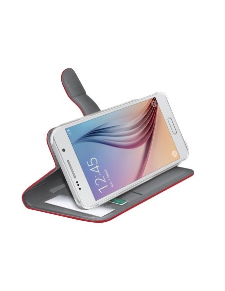 Celly WALLY490RD custodia per cellulare Custodia a borsellino Rosso