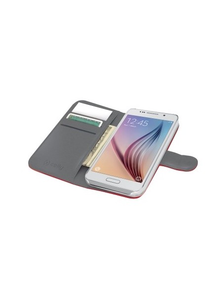 Celly WALLY490RD custodia per cellulare Custodia a borsellino Rosso
