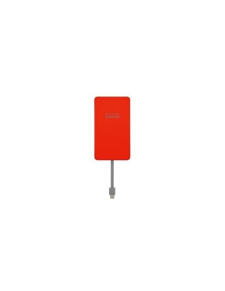 Celly GCAA1800004C2 batteria portatile 1800 mAh Rosso