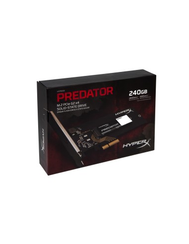 HyperX Predator SHPM2280P2H 240G drives allo stato solido 240 GB M.2 PCI Express 2.0 MLC