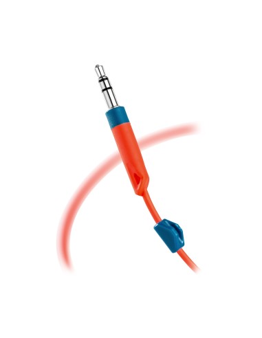 JBL Grip 200 Auricolare Cablato In-ear Musica e Chiamate Blu, Rosso