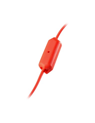 JBL Grip 200 Auricolare Cablato In-ear Musica e Chiamate Blu, Rosso