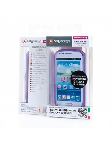 Celly GELSKIN280V custodia per cellulare Custodia a libro Viola