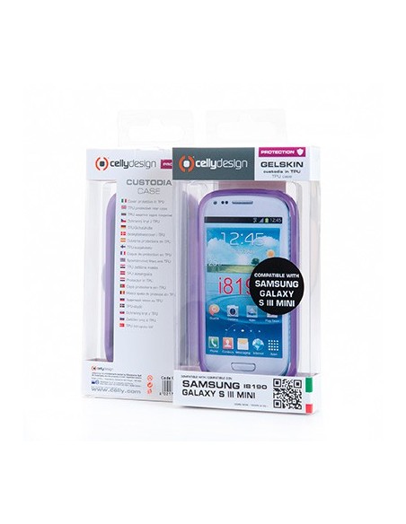 Celly GELSKIN280V custodia per cellulare Custodia a libro Viola