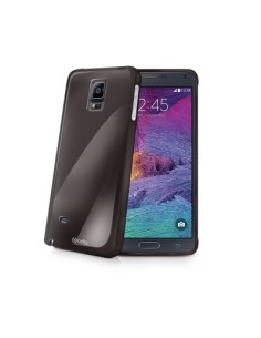 Celly Gelskin custodia per cellulare Cover Nero, Trasparente
