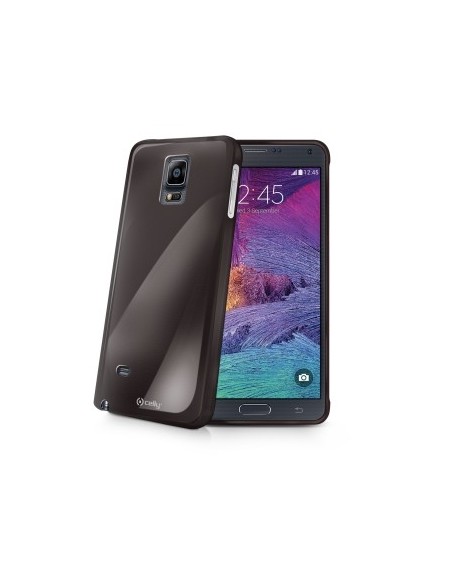 Celly Gelskin custodia per cellulare Cover Nero, Trasparente