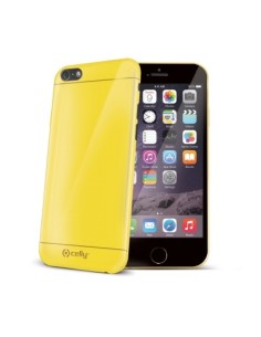 Celly Gelskin custodia per cellulare Cover Trasparente, Giallo