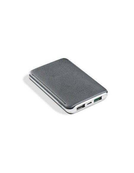 Celly PB5000TURBOSV batteria portatile Polimeri di litio (LiPo) 5000 mAh Nero