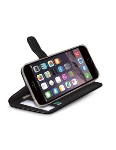 Celly PELLEAIPH6PBK custodia per cellulare 14 cm (5.5") Custodia a borsellino Nero 2