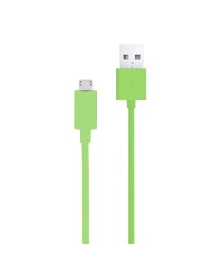 Celly USBMICROG cavo USB USB 2.0 1 m USB A Micro-USB B Verde