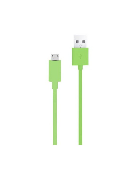 Celly USBMICROG cavo USB USB 2.0 1 m USB A Micro-USB B Verde