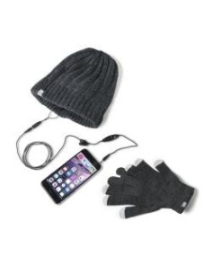 Celly WINTERKITGR cuffia e auricolare Grigio