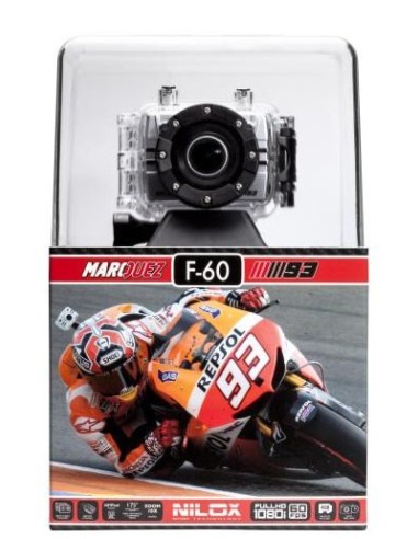 Nilox 13NXAKFHMARC4 fotocamera per sport d'azione 16 MP Full HD CMOS 25,4   2,3 mm (1   2.3") 92 g