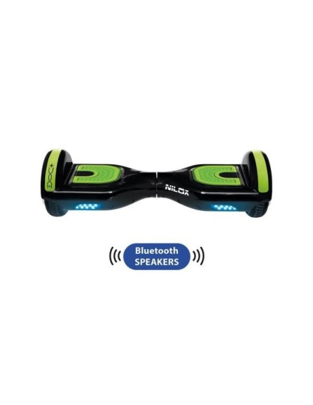 Nilox 30NXBK65BT001 hoverboard Monopattino autobilanciante 10 km h 4300 mAh Nero, Verde