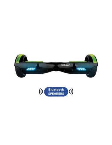 Nilox 30NXBK65BT001 hoverboard Monopattino autobilanciante 10 km h 4300 mAh Nero, Verde