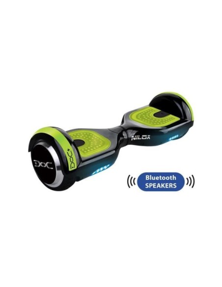 Nilox 30NXBK65BT001 hoverboard Monopattino autobilanciante 10 km h 4300 mAh Nero, Verde