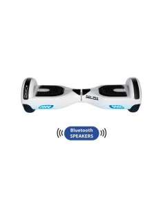 Nilox 30NXBK65BT002 hoverboard Monopattino autobilanciante 10 km h 4300 mAh Nero, Bianco