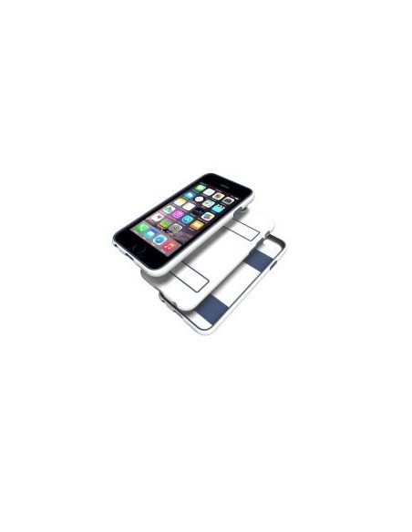 Celly Guardian custodia per cellulare Cover Blu, Bianco