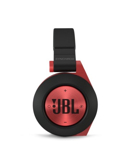 JBL E50 BT Auricolare Con cavo e senza cavo A Padiglione Musica e Chiamate Bluetooth Nero, Rosso